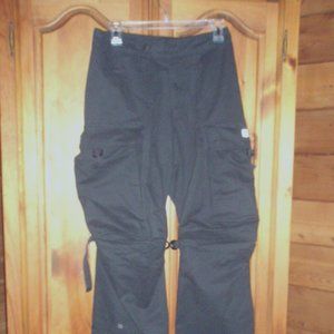 Marithe Francios Girbaud Vintage Late '90s Women's Cargo Pants Size 6 Black